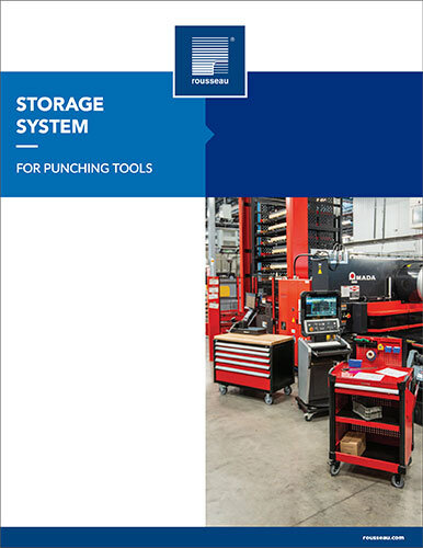 Storage system for punching tools
