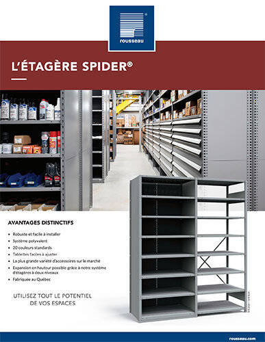Système d'étagères Spider - brochure
