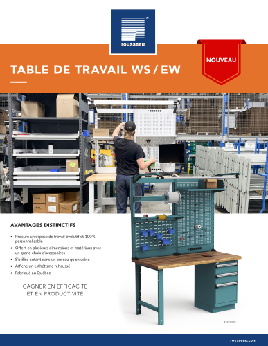 Centre de travail WS/EW
