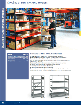 Étageres et mini-racking mobiles