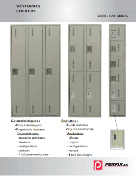 Perfix vestiaires