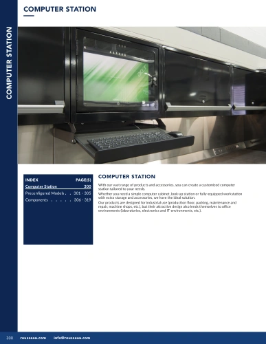 Computer Station G01-MR26_21_Informatique Pedlex Rousseau metal brochure catalogue