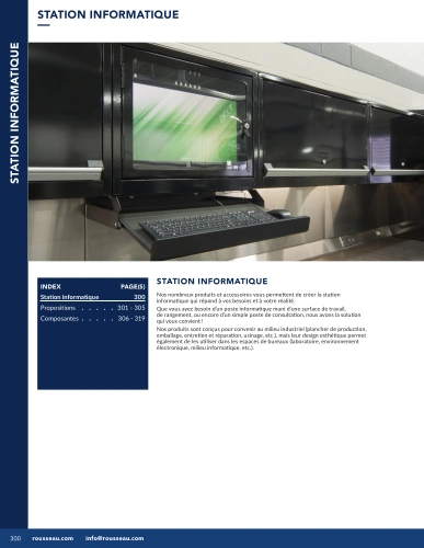 Station Informatique G01-MR26_21_Informatique Pedlex Rousseau metal brochure catalogue
