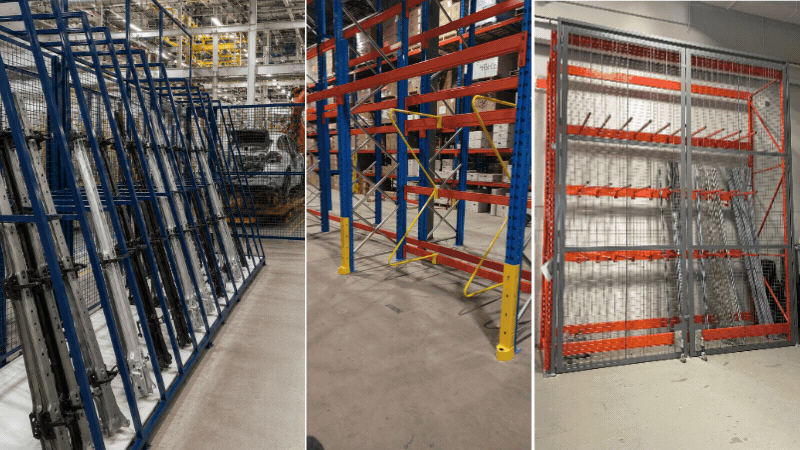 Rangement vertical equipement entreposage stockage Pedlex fabriqué au Qubec